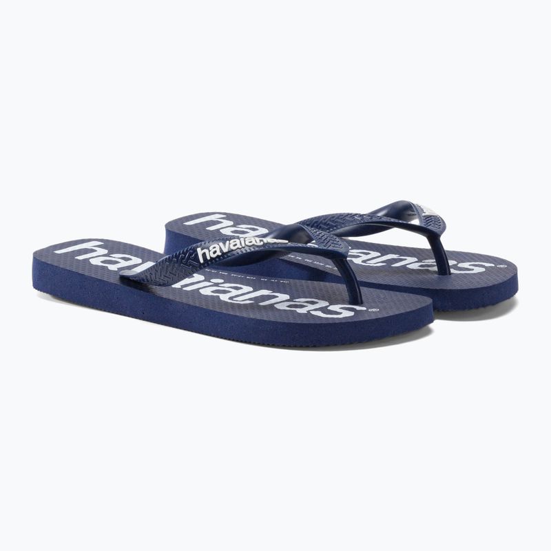 Havaianas Top Logomania σαγιονάρες ναυτικό μπλε H4144264 5