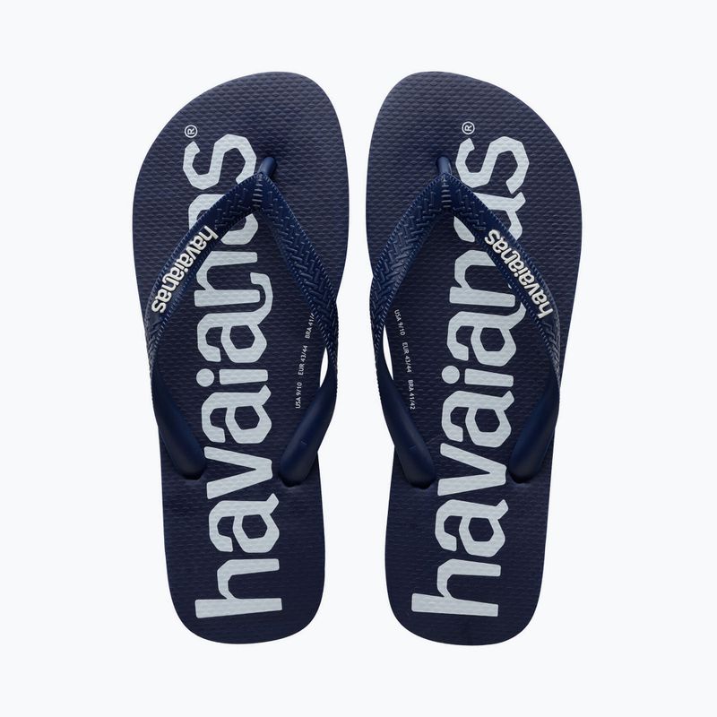 Havaianas Top Logomania σαγιονάρες ναυτικό μπλε H4144264 8