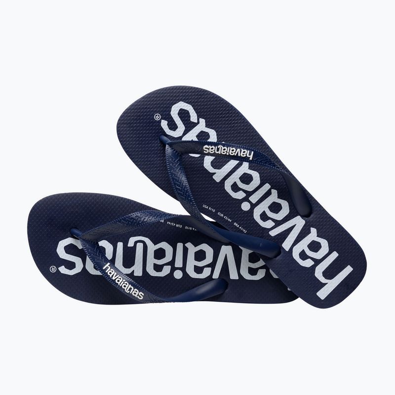 Havaianas Top Logomania σαγιονάρες ναυτικό μπλε H4144264 11