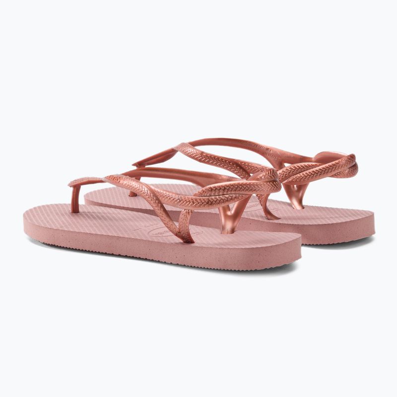 Γυναικείες σαγιονάρες Havaianas Luna ροζ H4129697 3