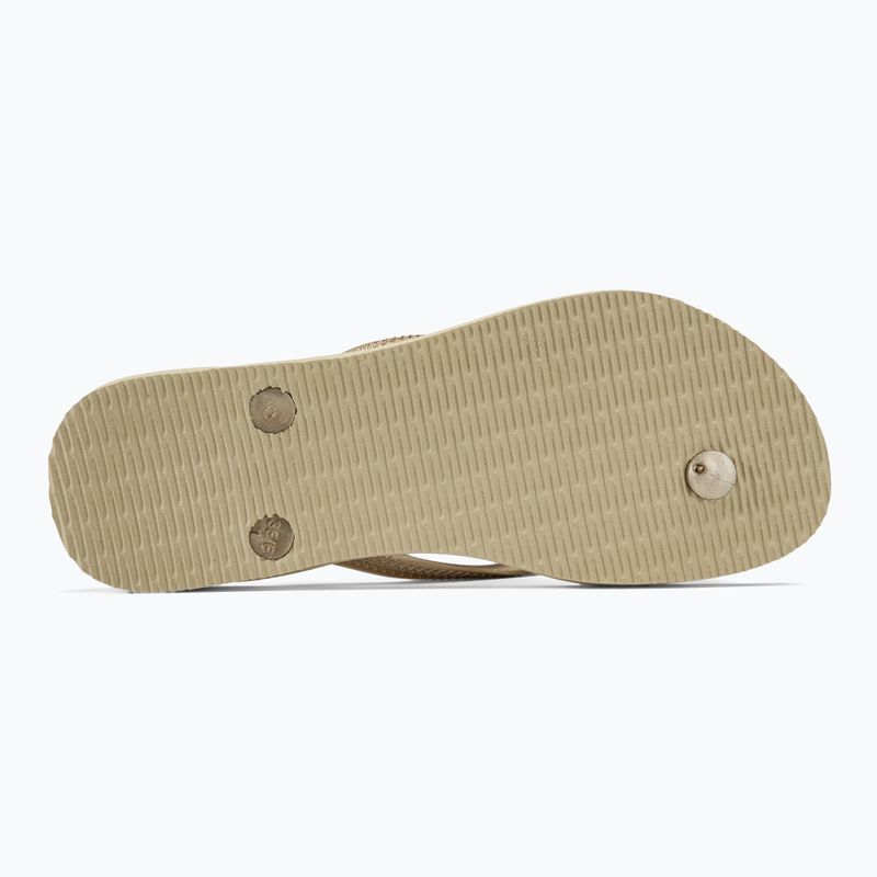 Γυναικείες σαγιονάρες Havaianas Slim sand grey / light golden 4