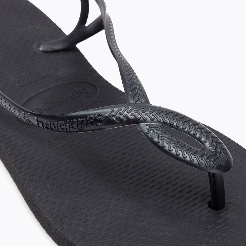 Havaianas Luna γυναικεία σανδάλια μαύρα H4129697 7