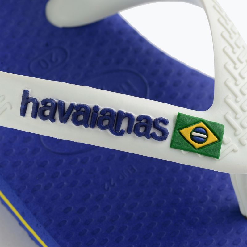 Παιδικά σανδάλια Havaianas Baby Brasil Logo II marine blue 9