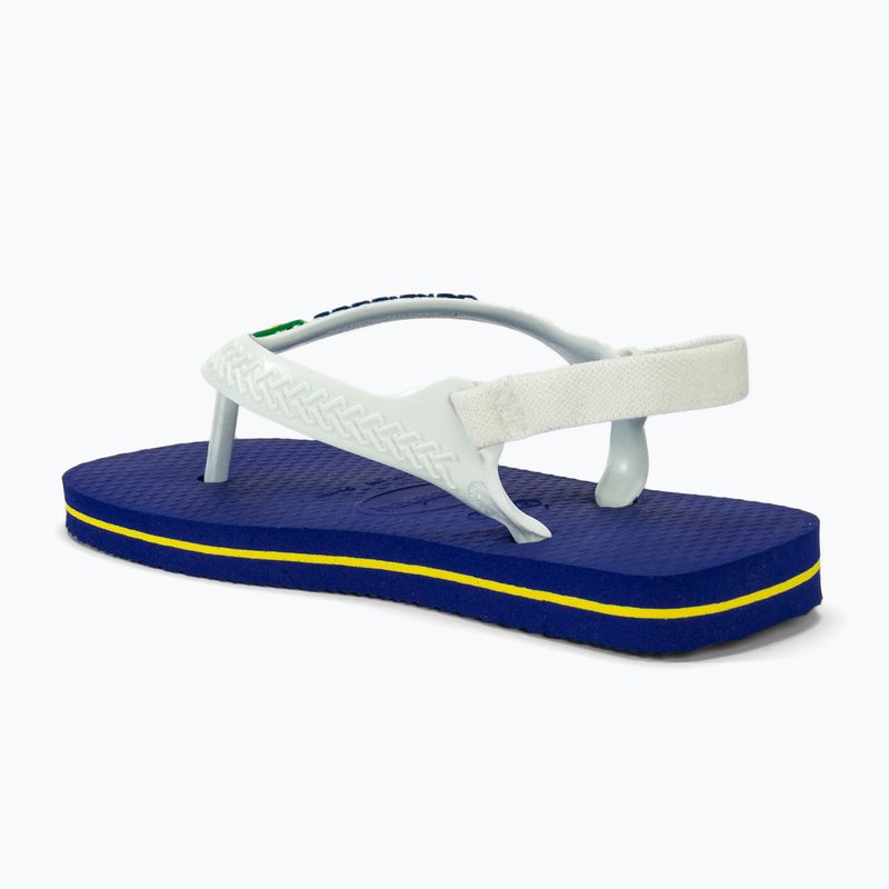 Παιδικά σανδάλια Havaianas Baby Brasil Logo II marine blue 3