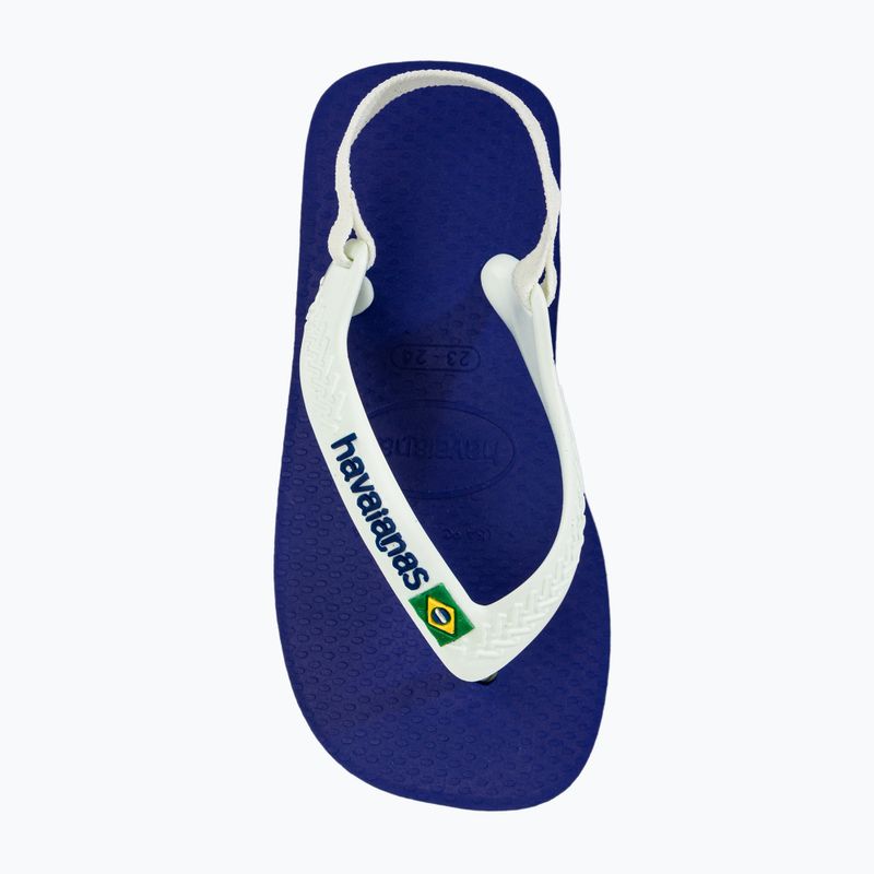 Παιδικά σανδάλια Havaianas Baby Brasil Logo II marine blue 6