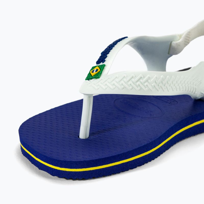 Παιδικά σανδάλια Havaianas Baby Brasil Logo II marine blue 8