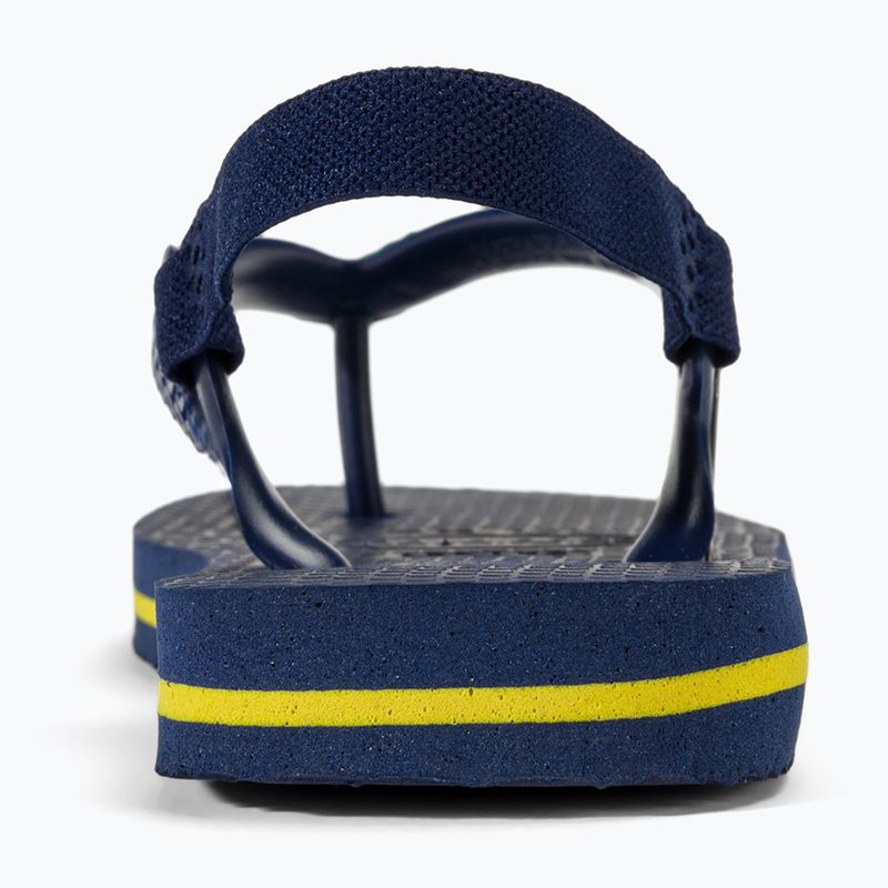 Παιδικά σανδάλια Havaianas Baby Brasil Logo II navy blue / citrus yelloew 7