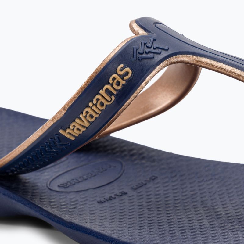 Havaianas Casuale σαγιονάρες ναυτικό μπλε 7