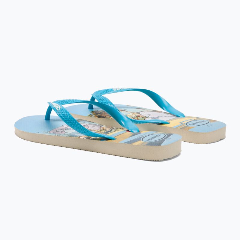 Ανδρικές σαγιονάρες Havaianas Top Street λευκό/μπλε 3