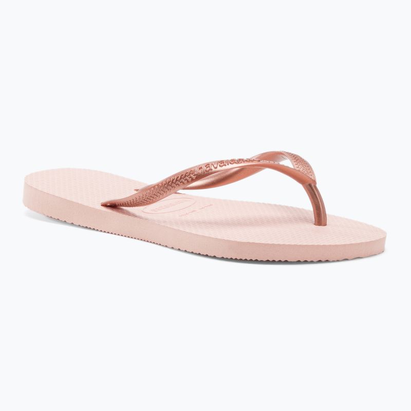 Γυναικείες σαγιονάρες Havaianas Slim ροζ H4000030