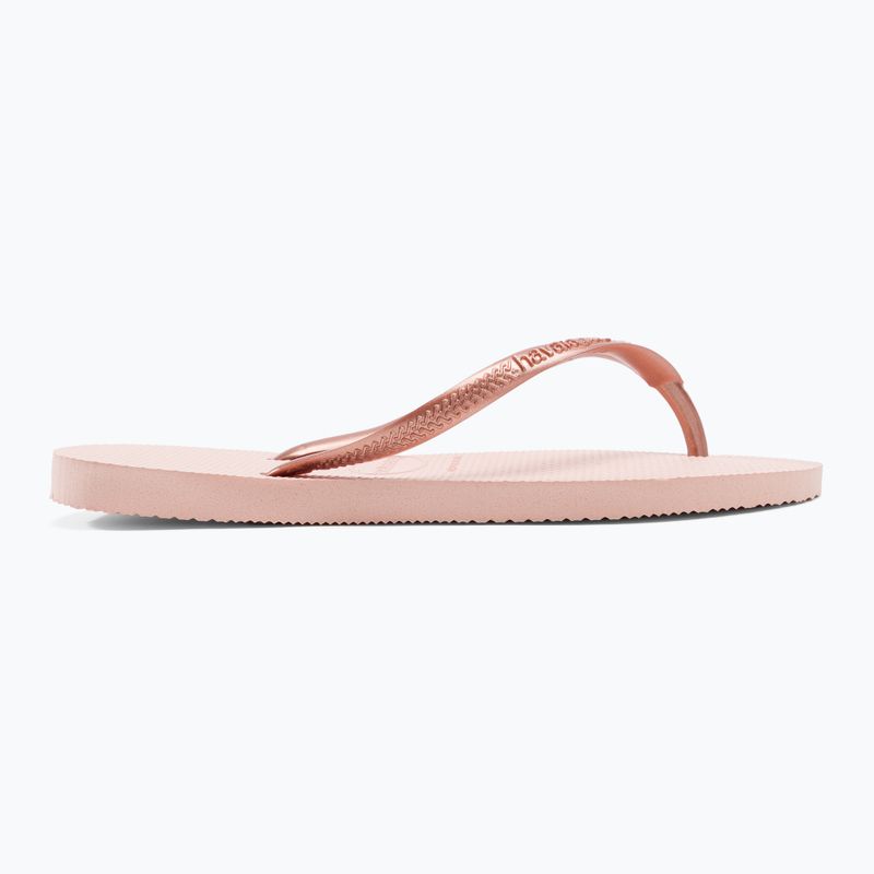 Γυναικείες σαγιονάρες Havaianas Slim ροζ H4000030 2