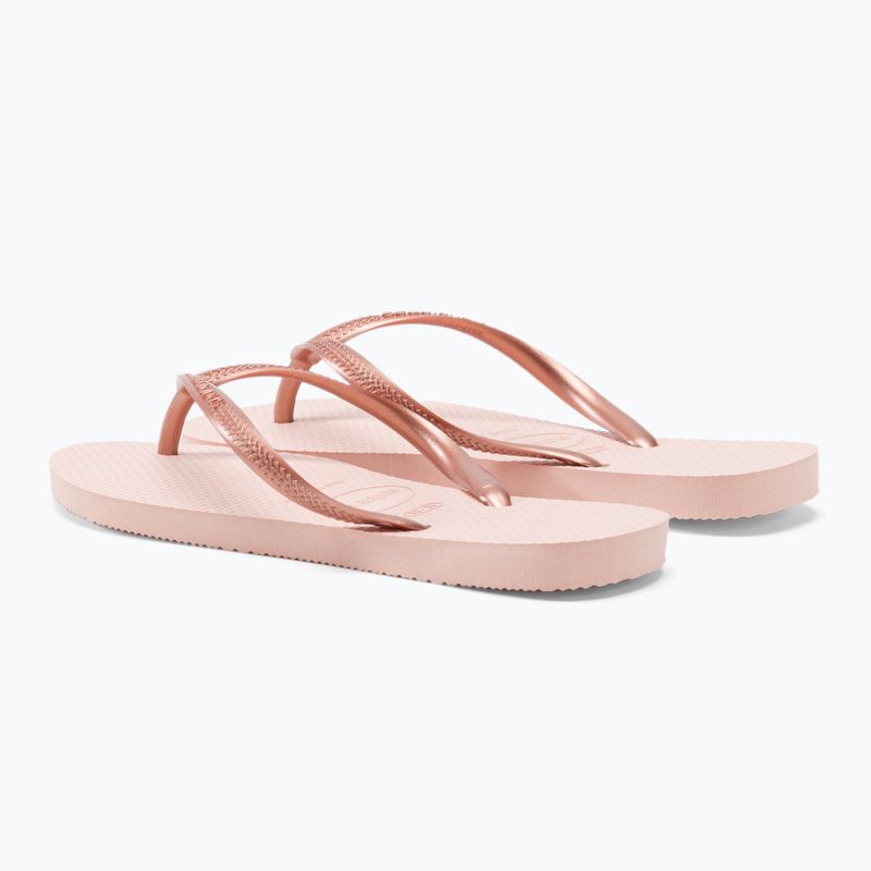 Γυναικείες σαγιονάρες Havaianas Slim ροζ H4000030 3