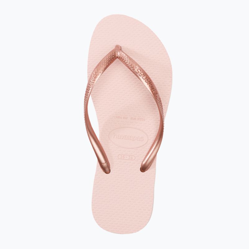 Γυναικείες σαγιονάρες Havaianas Slim ροζ H4000030 6