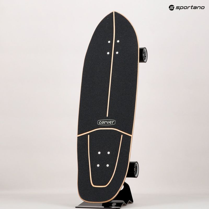 Carver C7 Raw 33.5" JOB Camo Tiger 2022 Πλήρες καφέ και πράσινο surfskateboard C1013011141 16