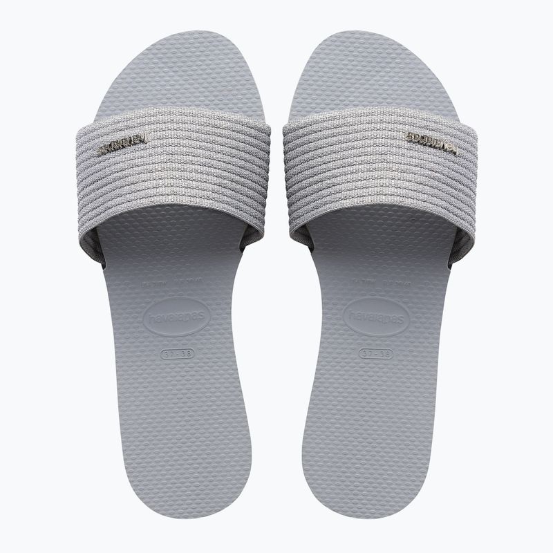 Γυναικείες παντόφλες Havaianas You Malta Metallic ice grey 10