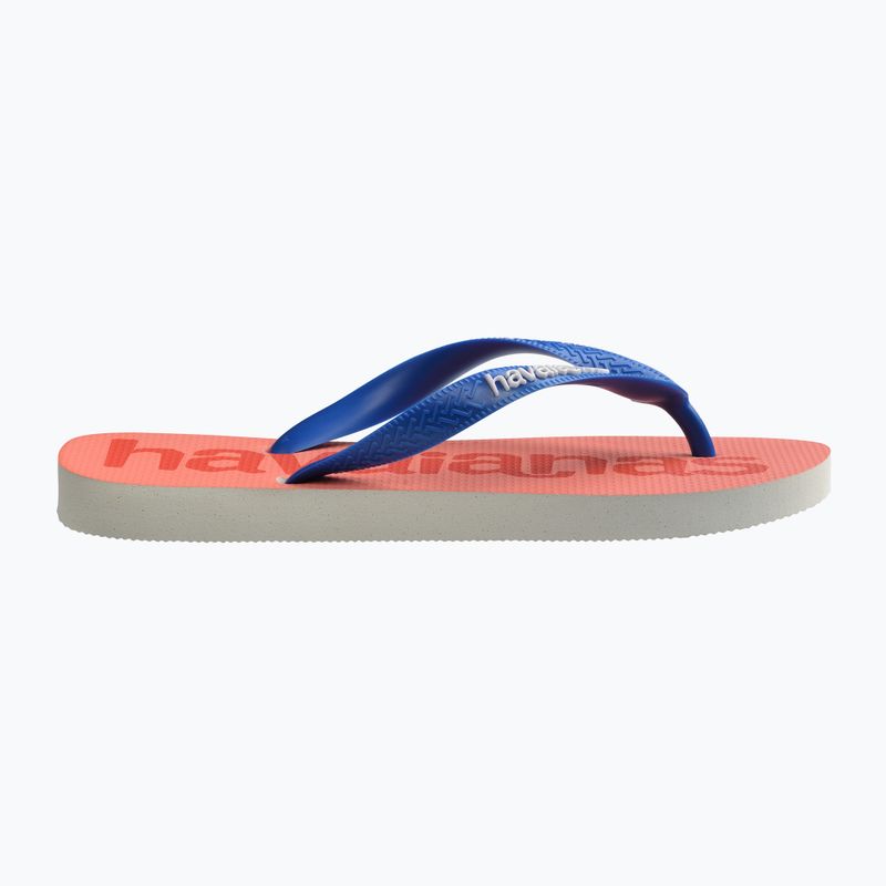 Σαγιονάρες Havaianas Top Logomania 2 white 9