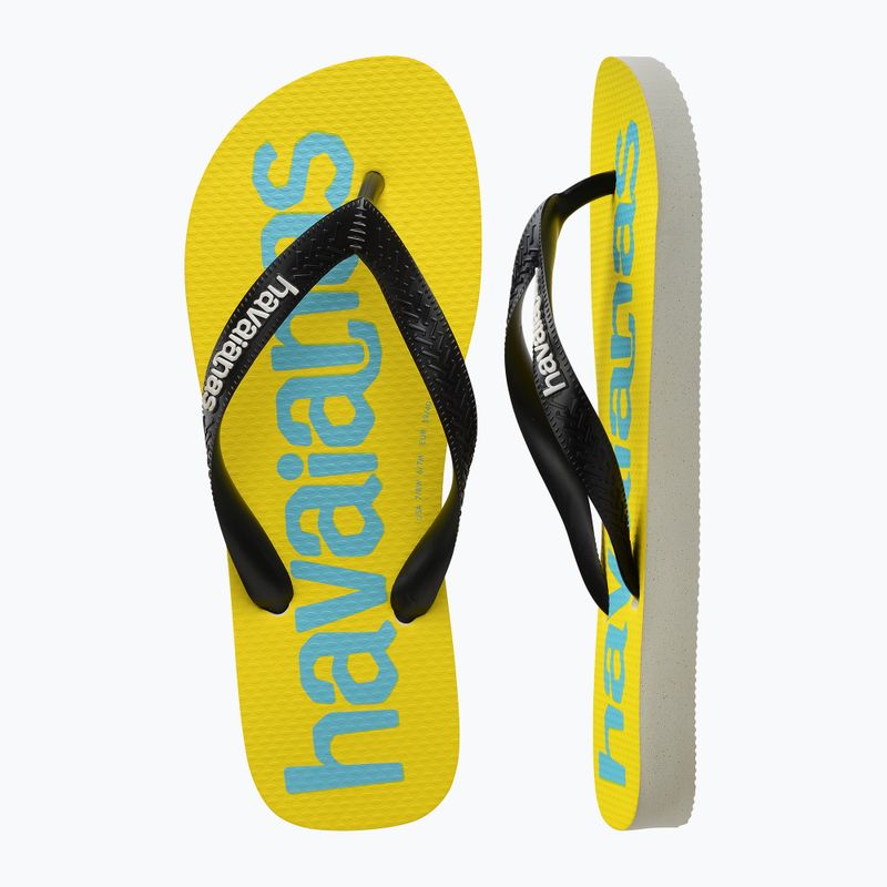 Σαγιονάρες Havaianas Top Logomania 2 white / black 11