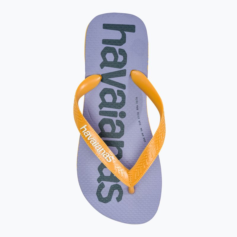 Σαγιονάρες Havaianas Top Logomania 2 pop yellow 5