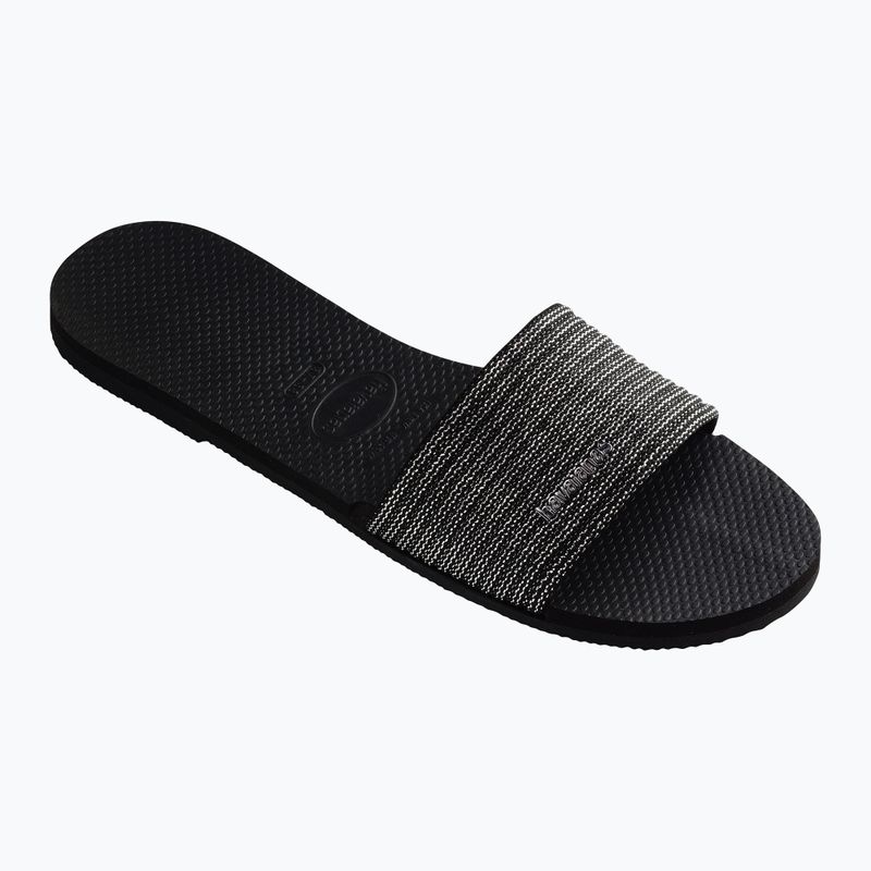 Γυναικείες παντόφλες Havaianas You Malta Metallic black 8