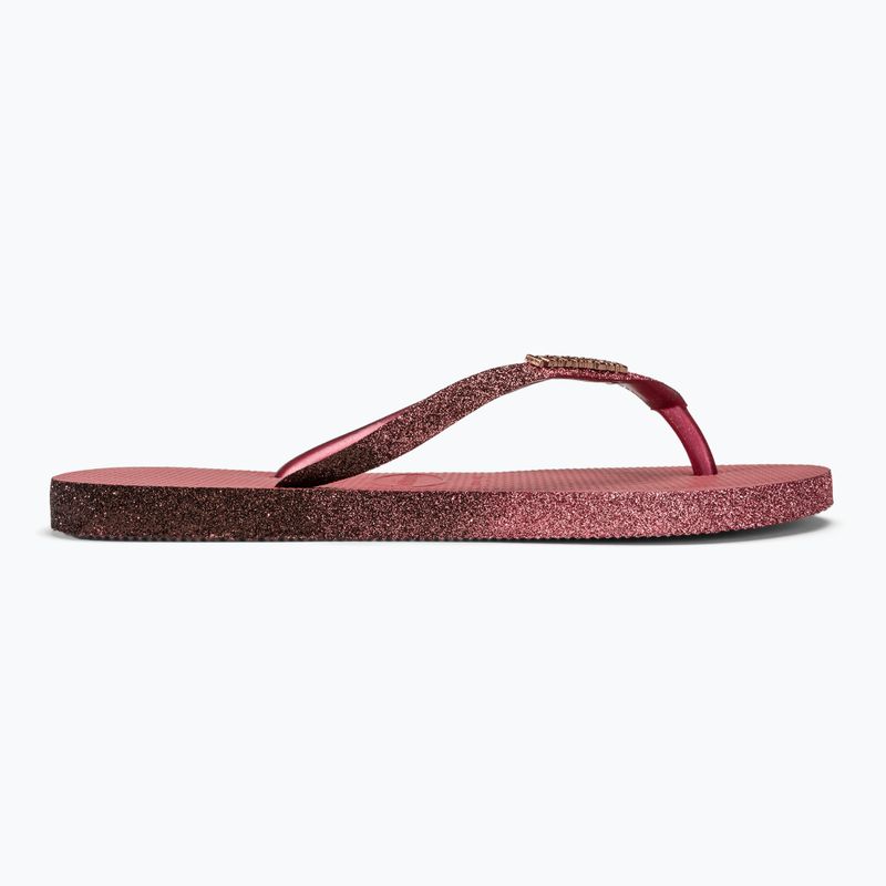 Γυναικείες σαγιονάρες Havaianas Slim Sparkle II pau brasil 2