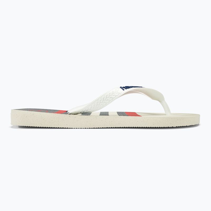 Σαγιονάρες Havaianas Top Nautical white / white / navy blue 3