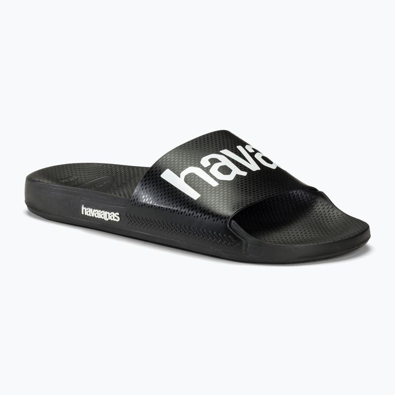 Παντόφλες Havaianas Classic Logomania black / black