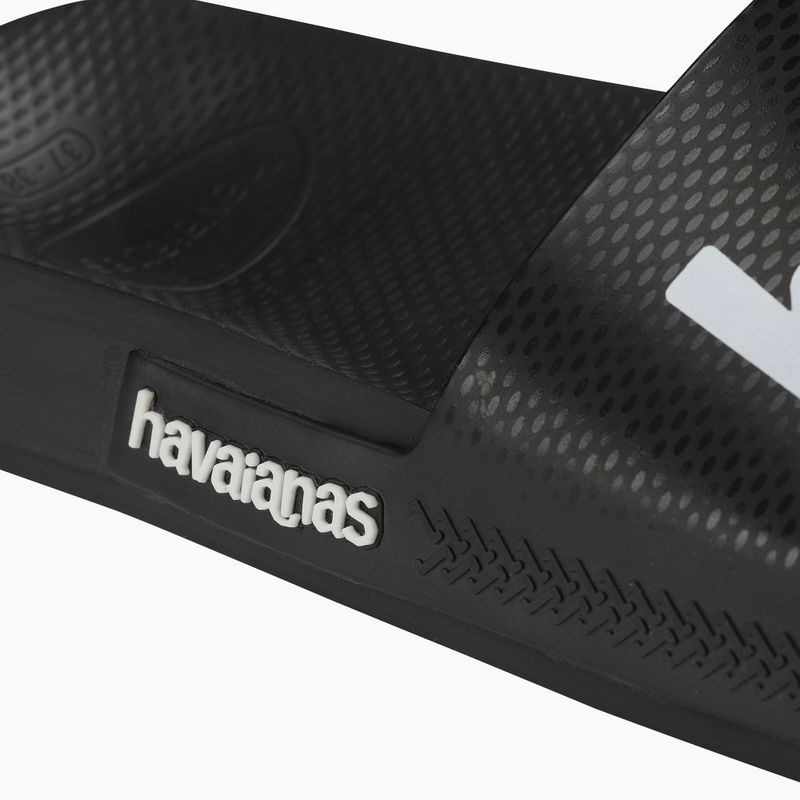 Παντόφλες Havaianas Classic Logomania black / black 10