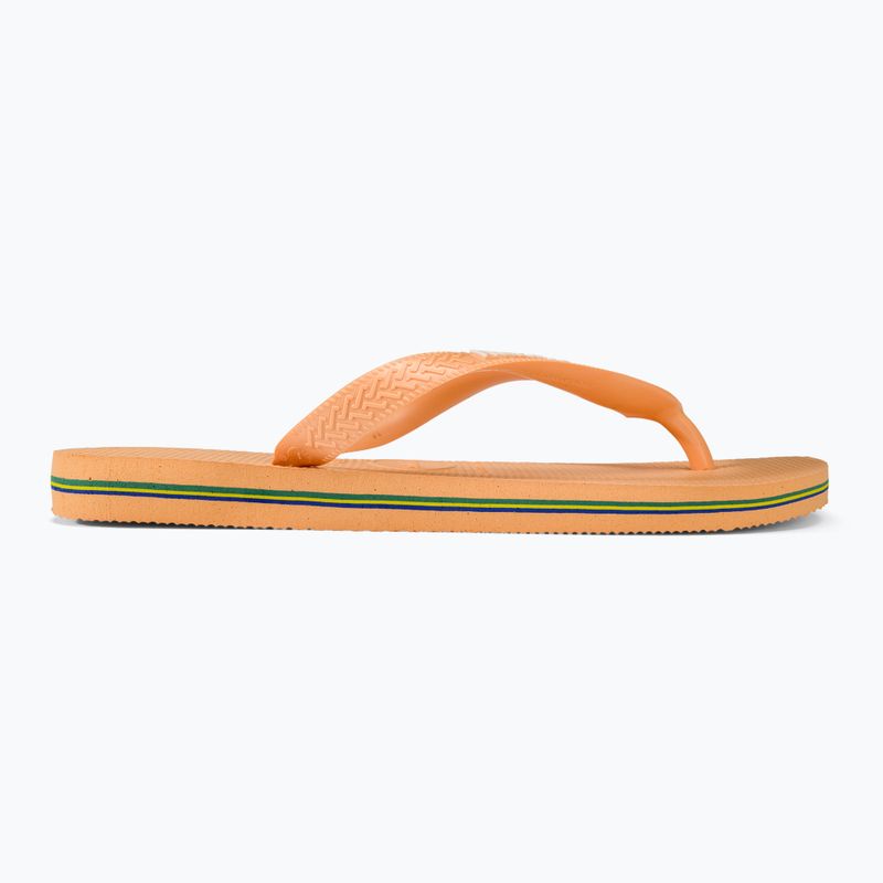 Σαγιονάρες Havaianas Brasil Logo peach 2