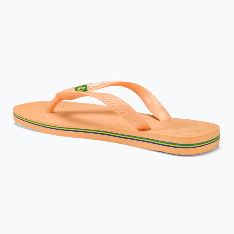 Σαγιονάρες Havaianas Brasil Logo peach 3