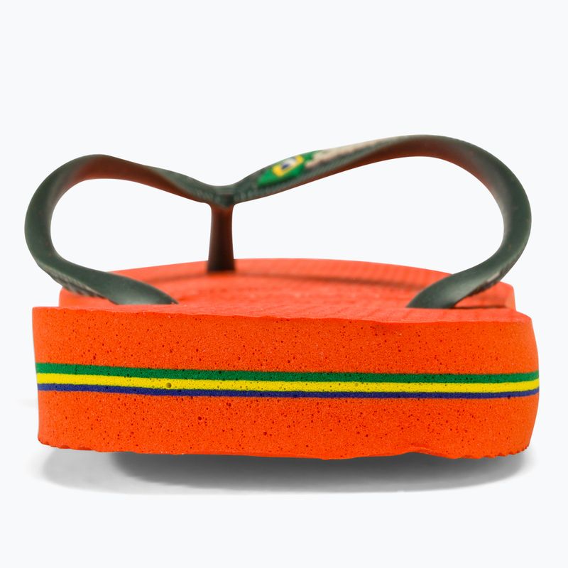 Σαγιονάρες Havaianas Brasil Logo sunset orange 6