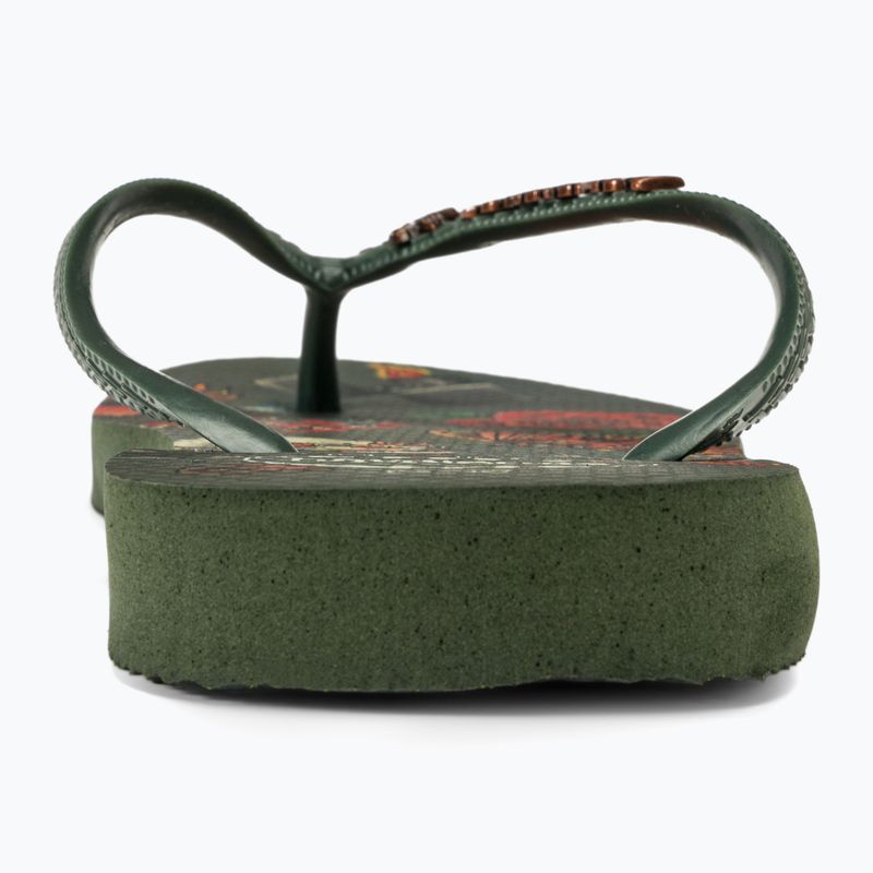 Ανδρικές σαγιονάρες Havaianas Top Tribo olive green 6