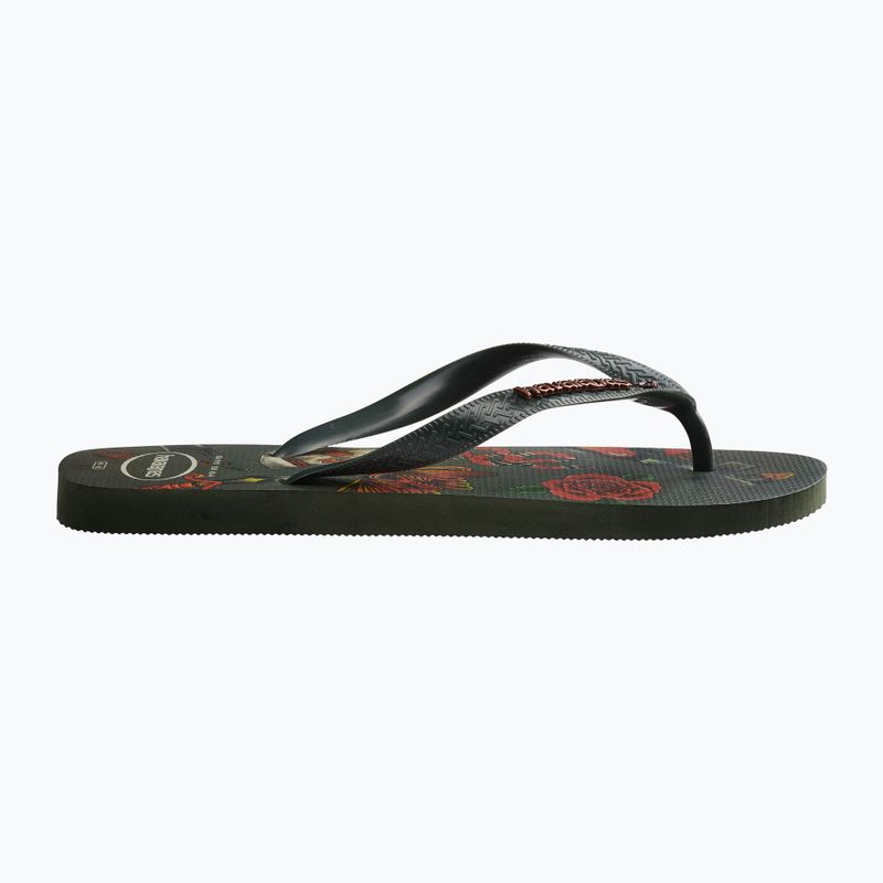 Ανδρικές σαγιονάρες Havaianas Top Tribo olive green 11