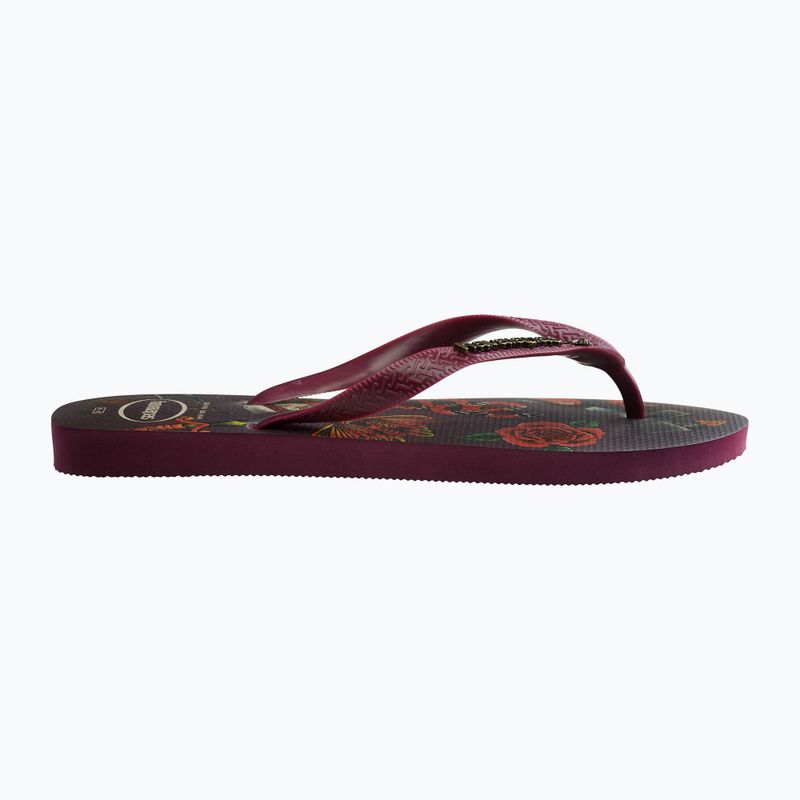 Ανδρικές σαγιονάρες Havaianas Top Tribo dark brown 11