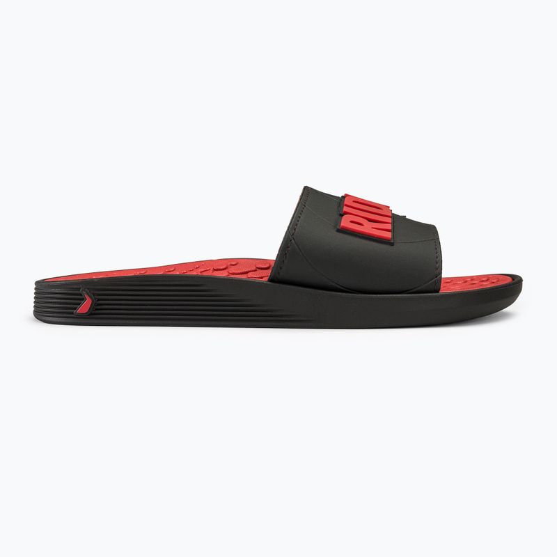 Ανδρικές παντόφλες RIDER Pump Slide AD black/red 2