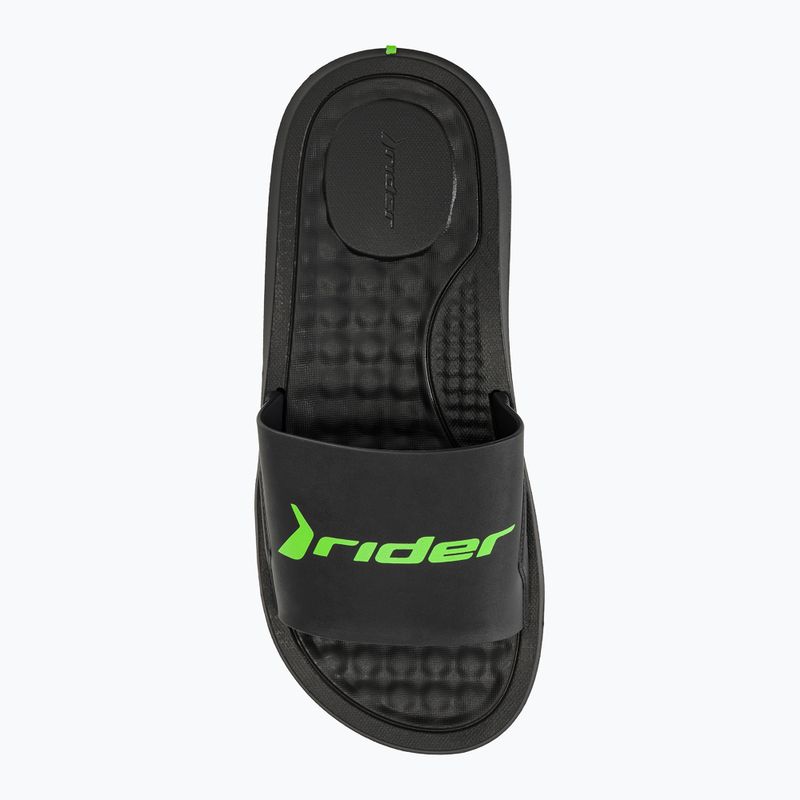 Ανδρικές παντόφλες RIDER Step Slide black/green 5