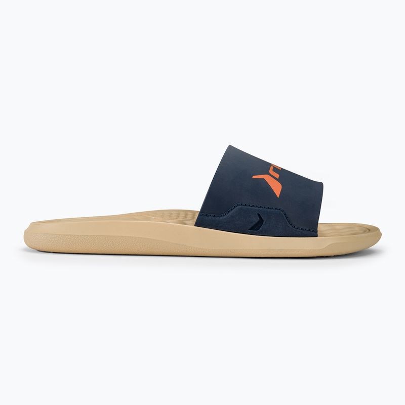 Ανδρικές παντόφλες RIDER Step Slide beige/blue/orange 2