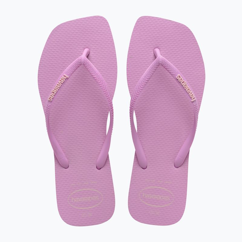 Γυναικείες σαγιονάρες Havaianas Square Logo Pop Up fresh lavender 10