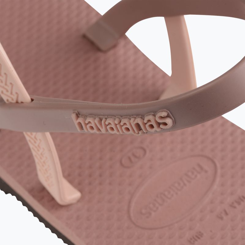 Γυναικεία σανδάλια Havaianas Paraty RJ crocus rose 5