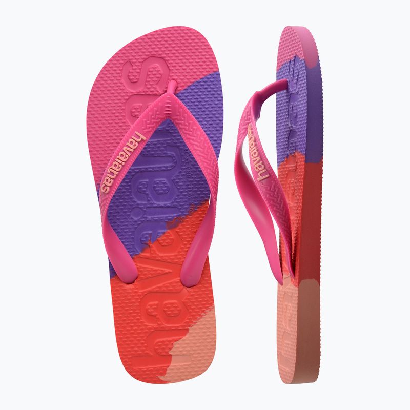 Σαγιονάρες Havaianas Top Logomania Colors II pink flux 11