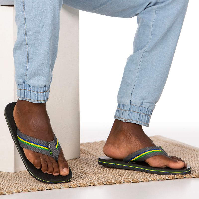 Ανδρικές σαγιονάρες Havaianas Urban Brasil new graphite 13