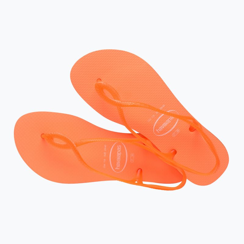 Γυναικεία σανδάλια Havaianas Luna Neon sunset orange 11