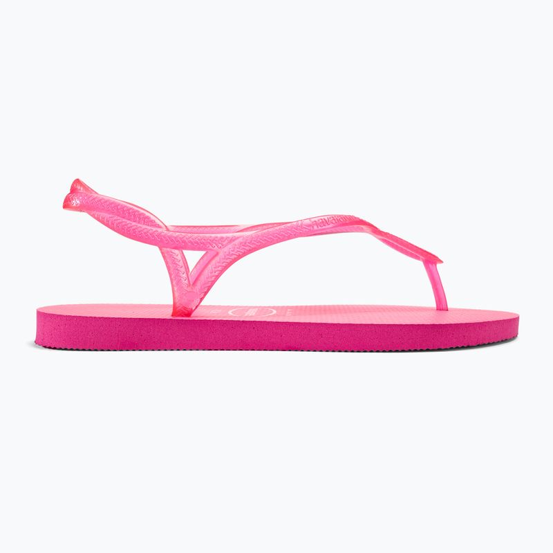 Γυναικεία σανδάλια Havaianas Luna Neon pink flux 2