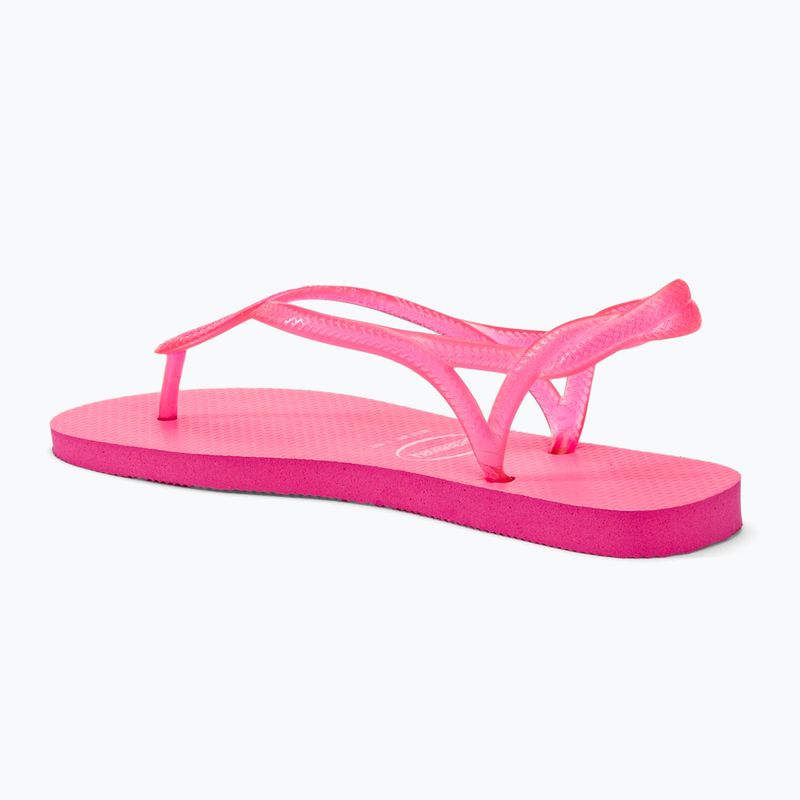 Γυναικεία σανδάλια Havaianas Luna Neon pink flux 3