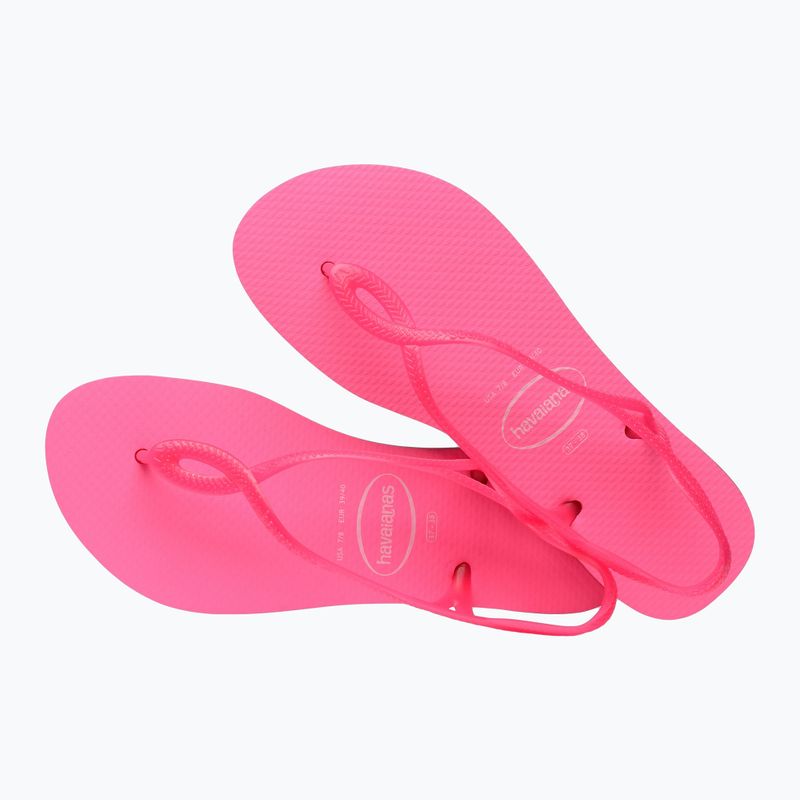 Γυναικεία σανδάλια Havaianas Luna Neon pink flux 10