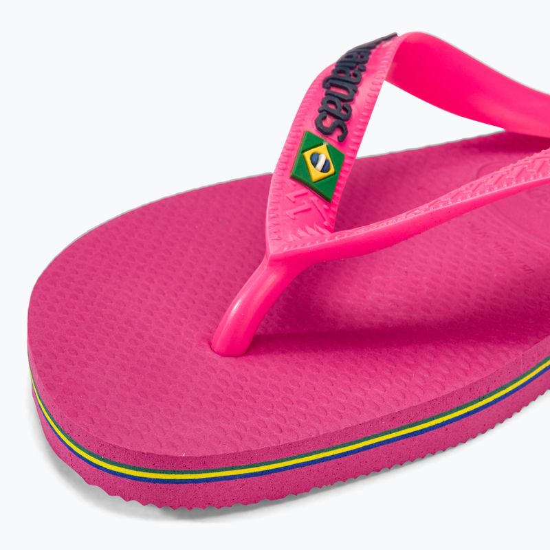 Σαγιονάρες Havaianas Brasil Logo Neon pink flux / pink flux 3