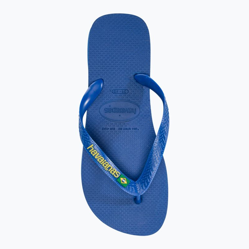 Σαγιονάρες Havaianas Brasil Logo Neon star blue /  star blue 5