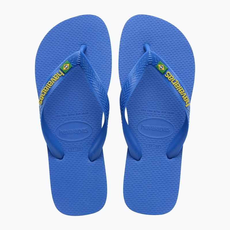 Σαγιονάρες Havaianas Brasil Logo Neon star blue /  star blue 10