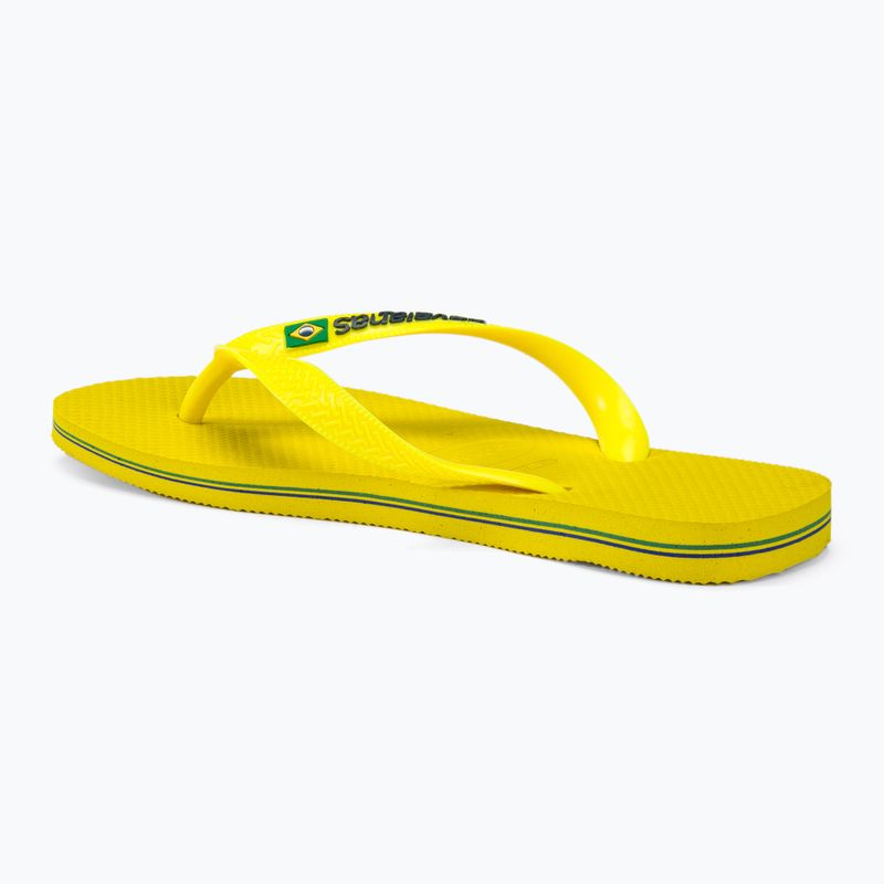 Σαγιονάρες Havaianas Brasil Logo Neon citrus yellow / citrus yellow 3