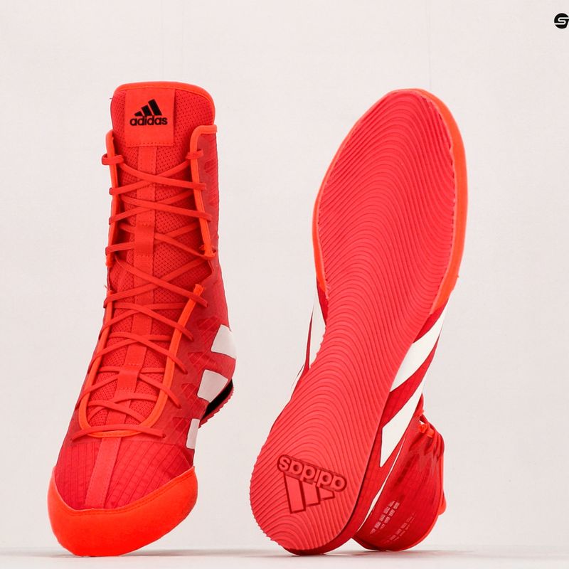 Ανδρικά παπούτσια πυγμαχίας adidas Box Hog 4 κόκκινο GW1403 18