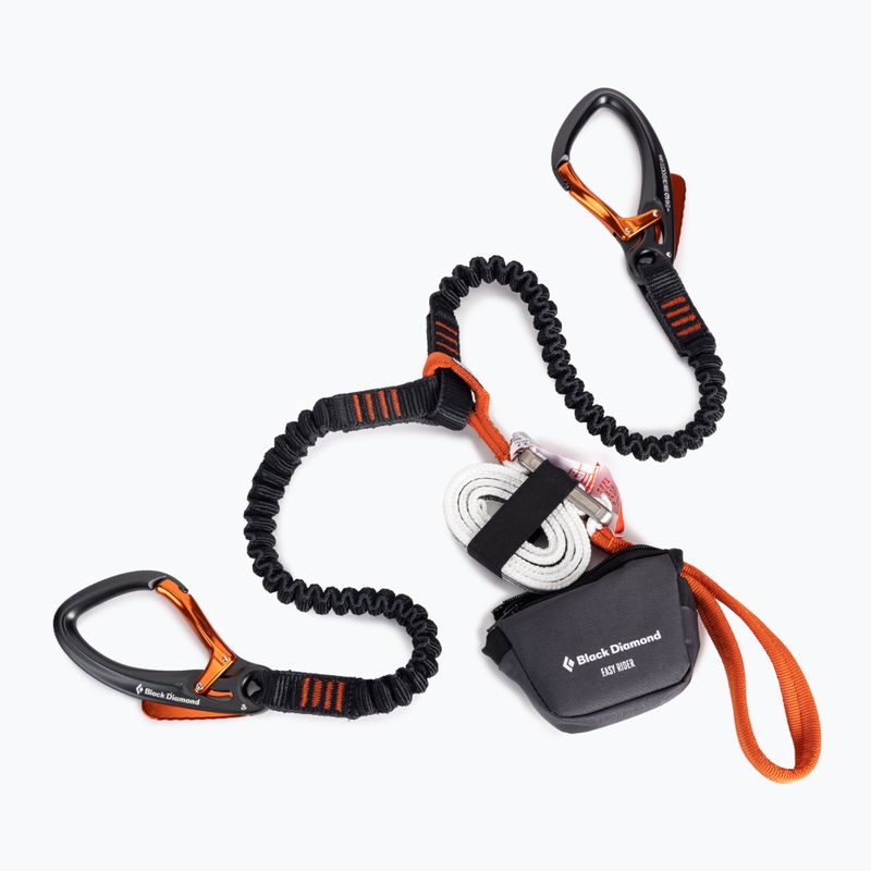 Μακρύ σετ Black Diamond Easy Rider Via Ferrata Set μαύρο BD6201070014ALL1 2